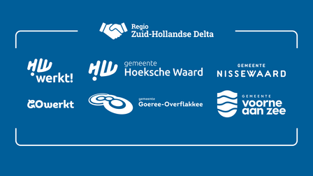 Regio Zuid-Hollandse Delta; Gemeente Hoeksche Waard (HWwerkt!), Nissewaard, Goeree Overflakkee (GOwerkt), Voorne aan Zee